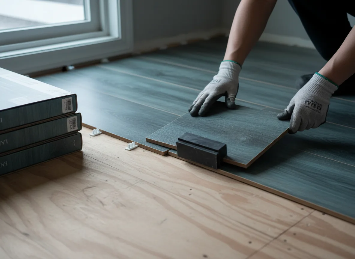 Luxury Vinyl Plank Installation company in Mumford, TX